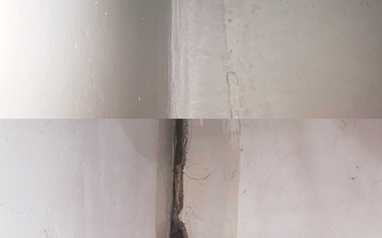 Before and After of Urethane Caulking Services